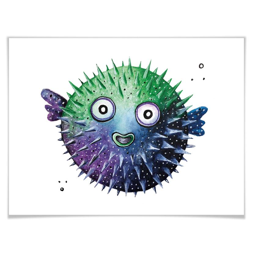 Poster Hagenmeyer - Pesce palla