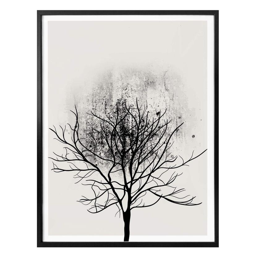 Plakat - Kubistika - Tree Study 03