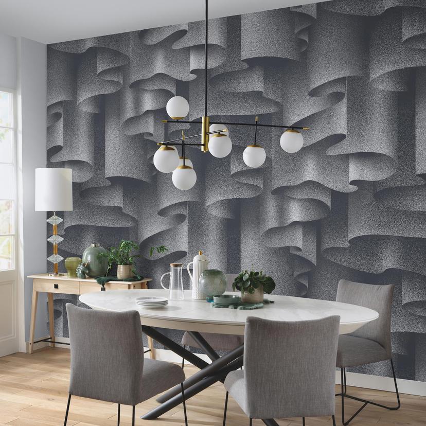 Papier peint numérique Drape en 400 cm x 270 cm Fashion for Walls 4 de Guido Maria Kretschmer