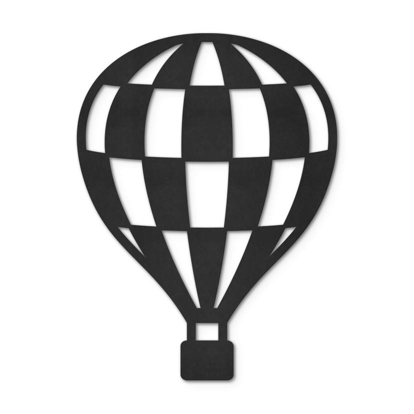 Decoro in MDF - Mongolfiera