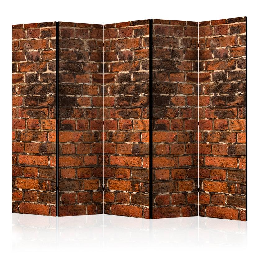 Schermo divisorio - brick shadow, 3 pezzi