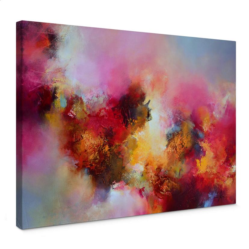 Tableau sur toile Fedrau - Jeu de couleurs