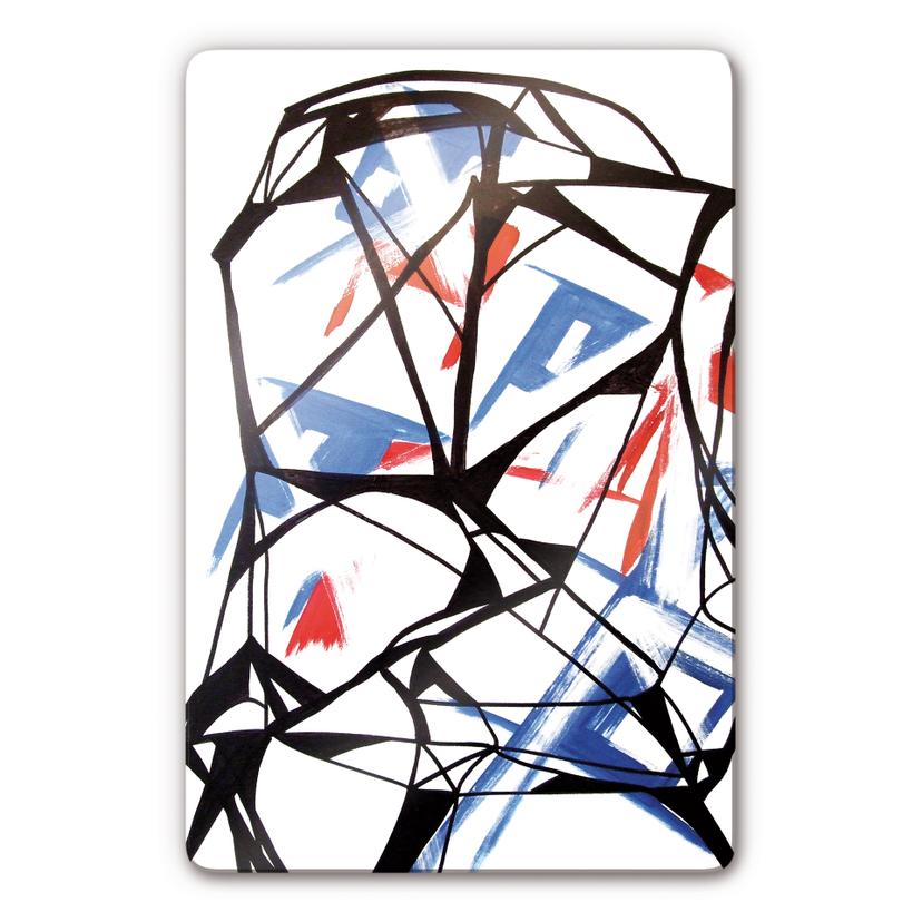Tableau en verre - Formes Géométriques