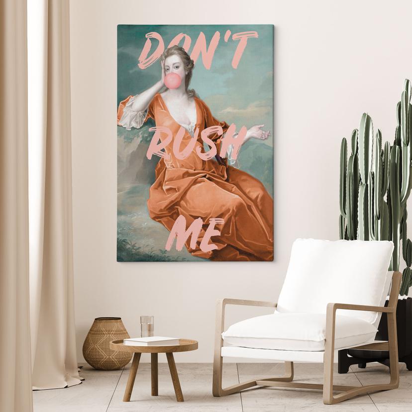 Stampa su tela Duchessa Sarah Churchill: Don't rush me - Grace Digital Art