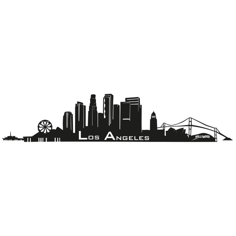 Adesivo murale - Los Angeles