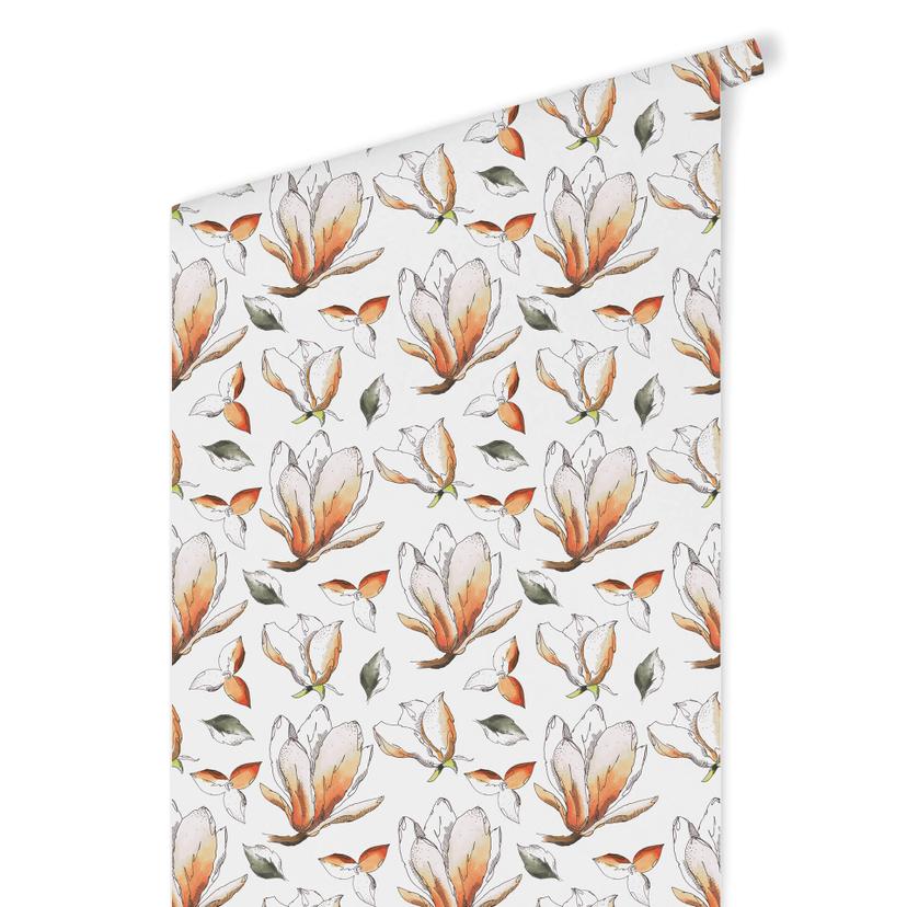 Carta da parati a motivi - Fiori