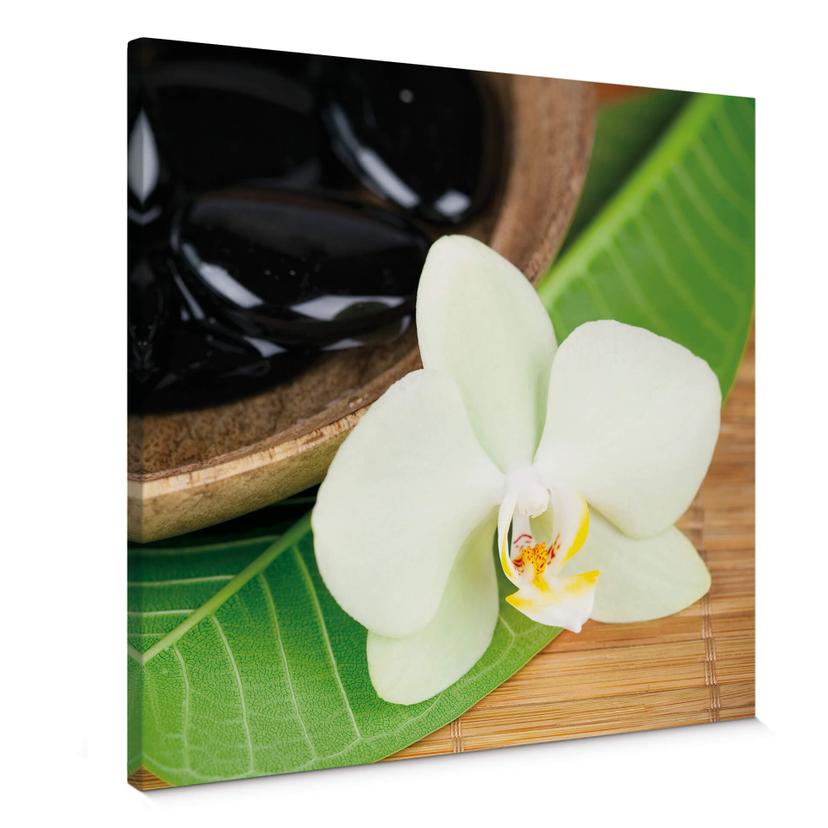 Lienzo Wellness Oasis - cuadrado