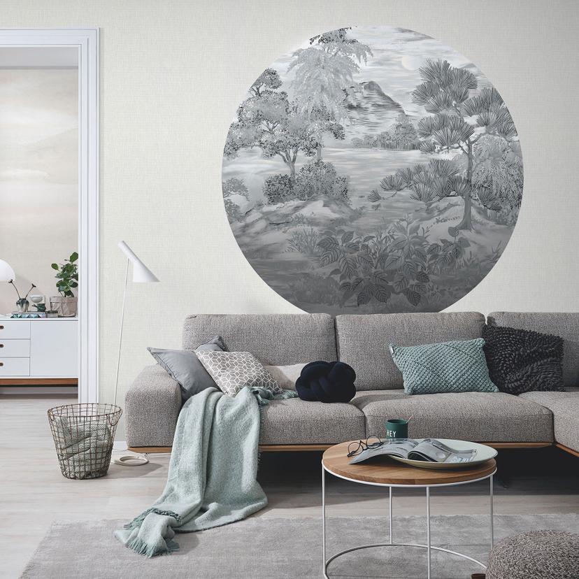 Fujiyama digital tapet i 1,4 m x 1,4 m Fashion for Walls 4 af Guido Maria Kretschmer
