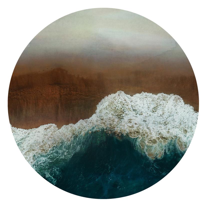 Carta da parati digitale Spume in 1,4 m x 1,4 m Fashion for Walls 4 di Guido Maria Kretschmer