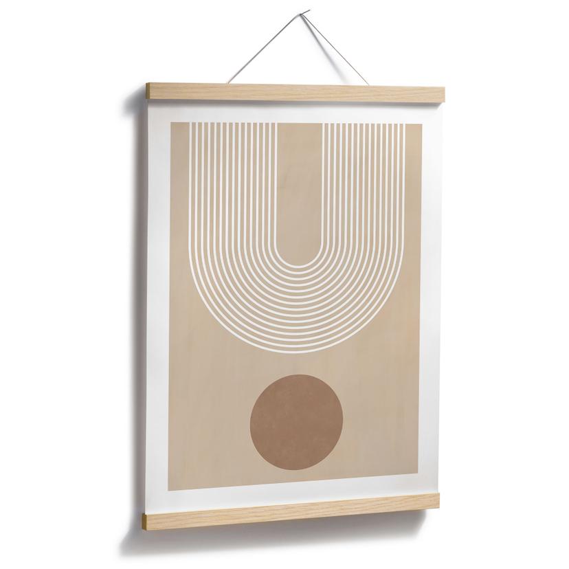 Poster Abstrakt Geometri i balans - Ristova