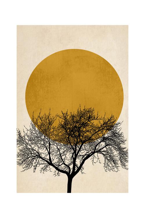 Plakat kunsttryk Kubistika - Vintermorgen, plakat (40 x 60 cm)