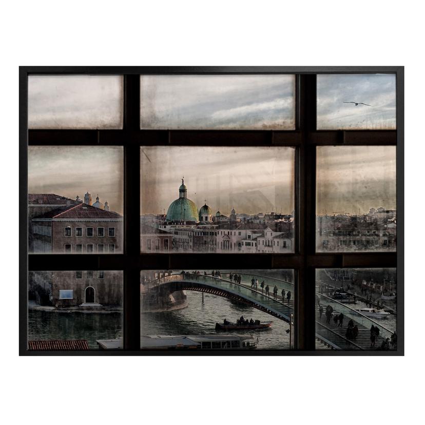 Póster Marini - Ventana en Venecia