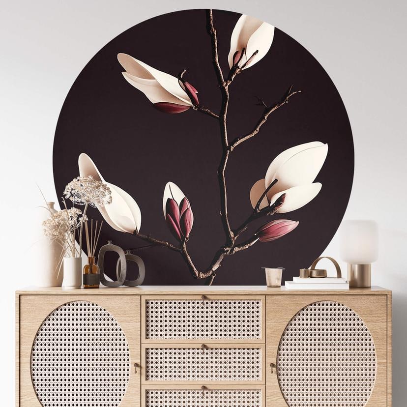 Wall Sticker Treechild - Magnolia Blossoms