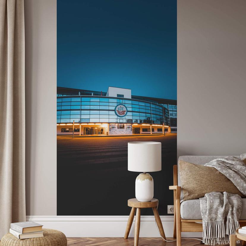 Fototapet FC Hansa Rostock - Stadion udenfor - 144x260 cm