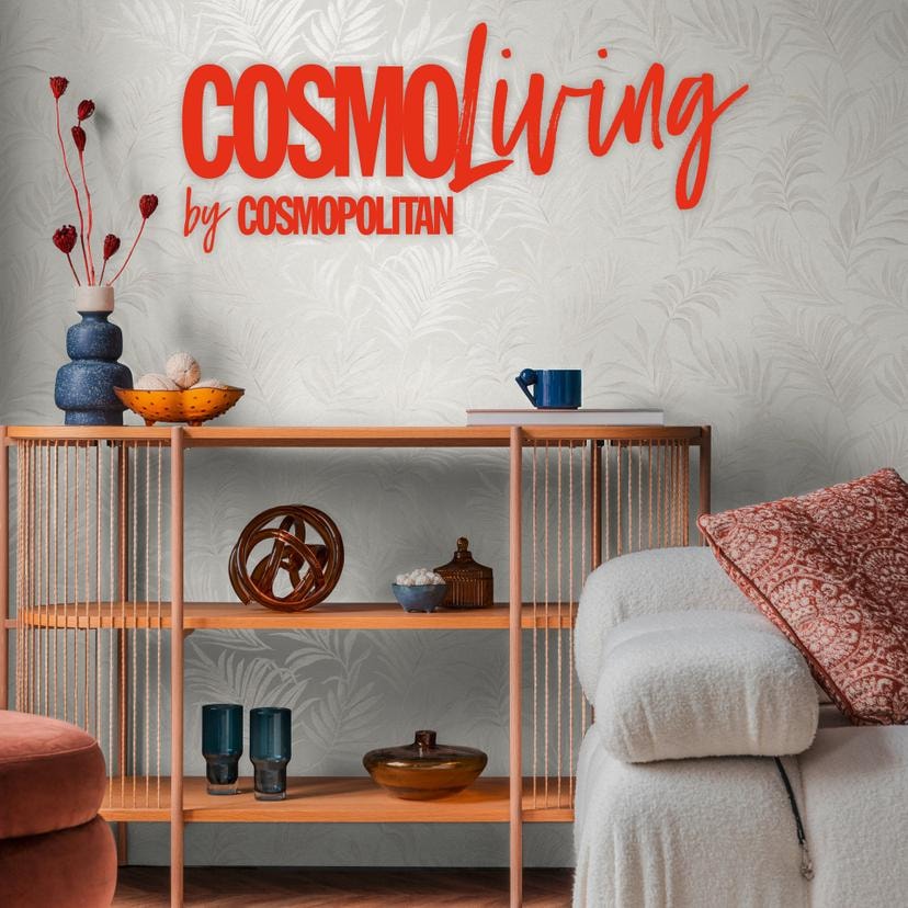 COSMOPOLITAN bladmønster tapet cremehvid - blomstret Ikke-vævet tapet spisestue køkken