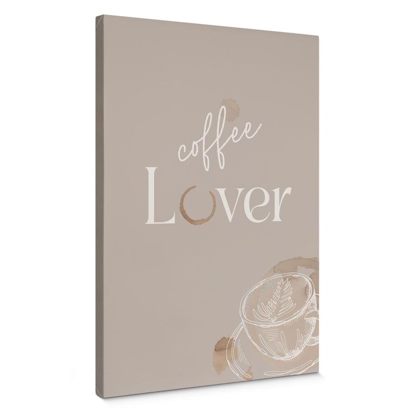 Lærredsprint - Coffee Lover