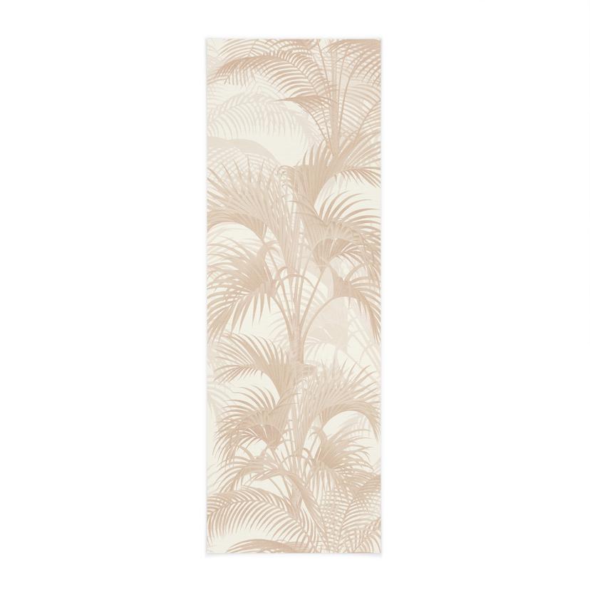 Textil poster Palmer i djungeln Beige - Blommig dekor - Panorama