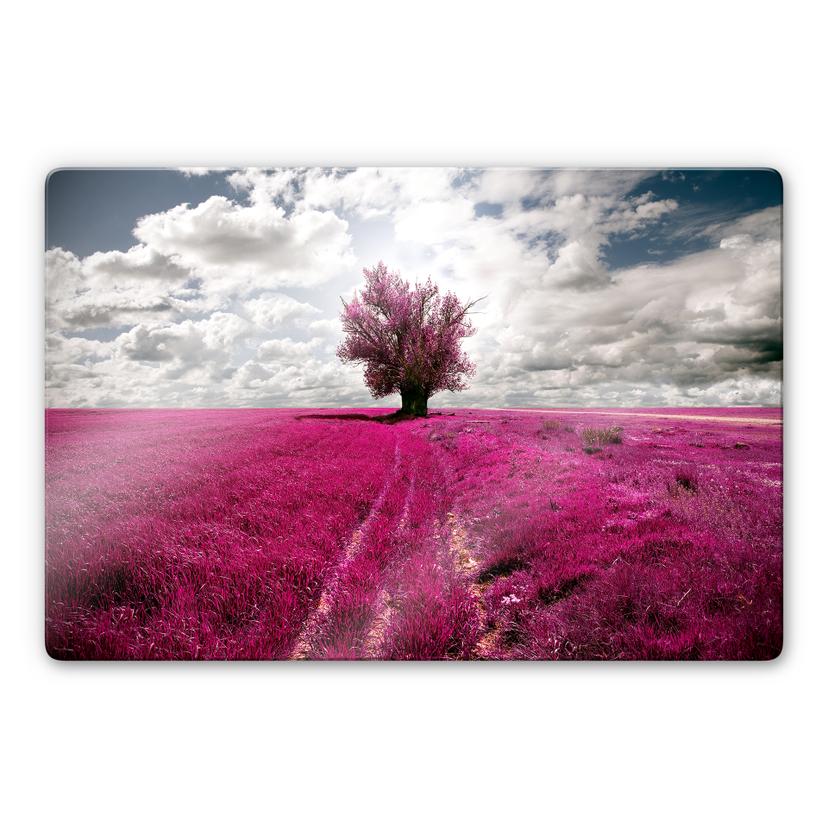 Tableau en verre - The Lonely Tree