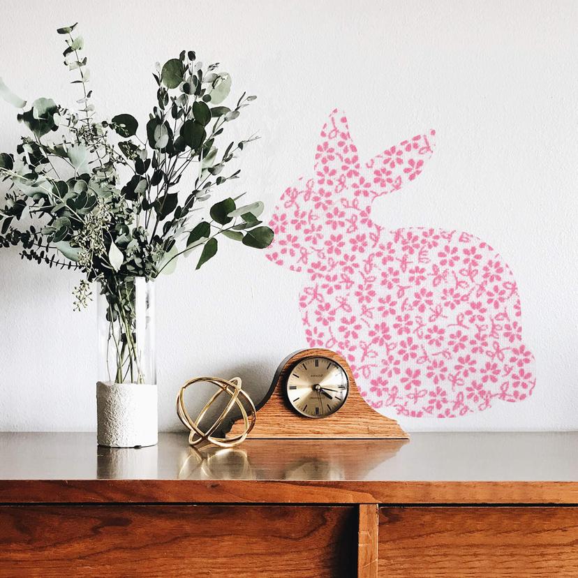 Sticker mural - Lapin 02 (motif)