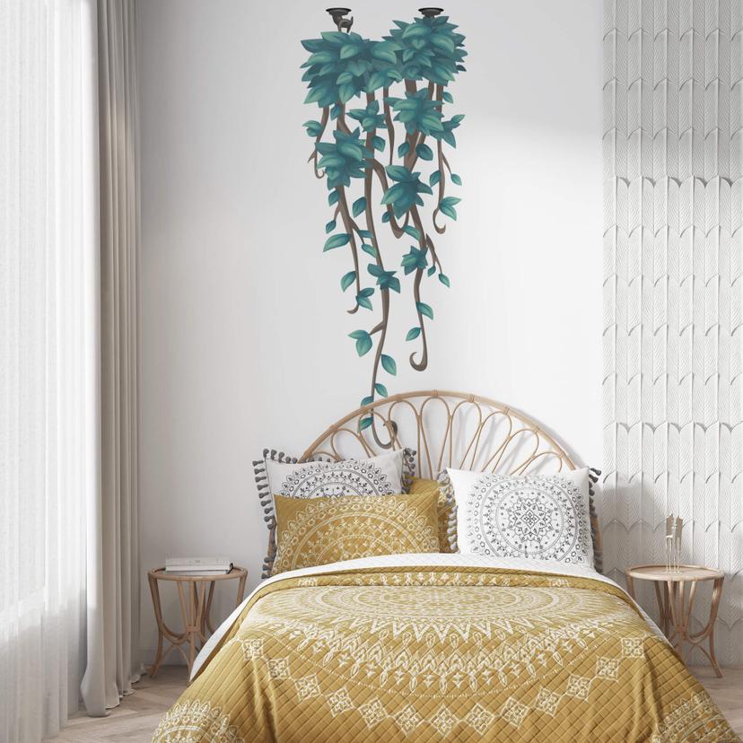 Muursticker Hangplant