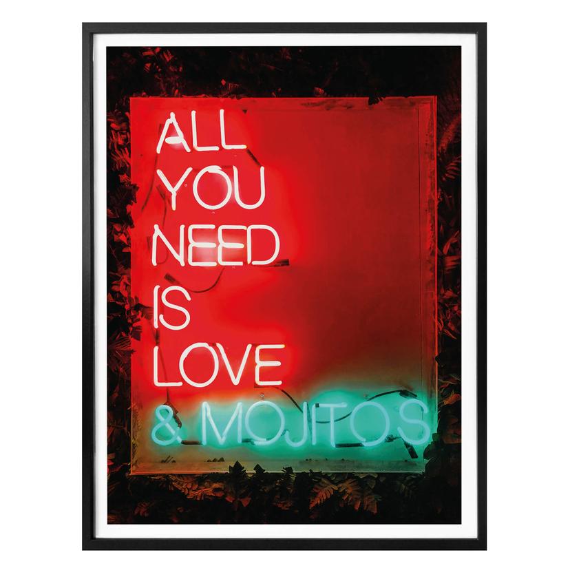 Poster - All you need is Love.. and Mojitos