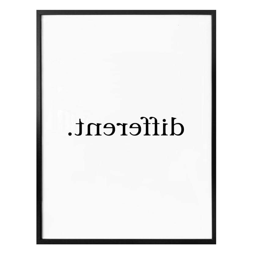 Poster - Different