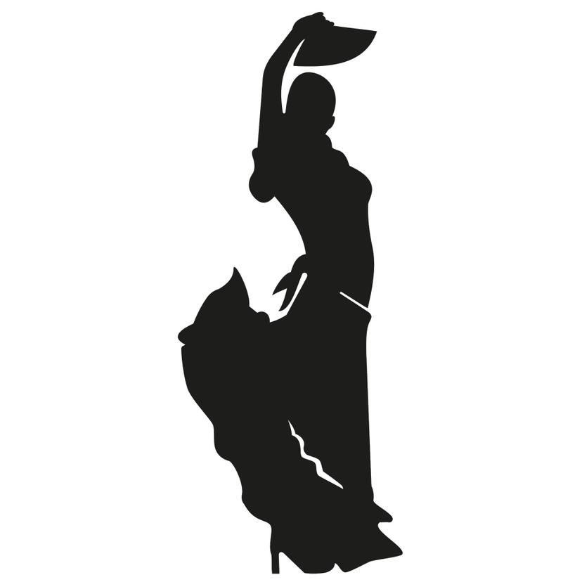 Sticker mural - Flamenco
