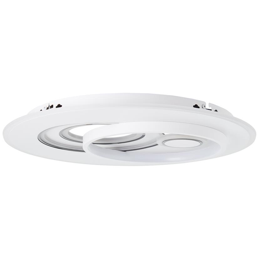 Deckenleuchte Haily, weiß, 49,5 x 6 cm, LED-Deckenleuchte, dimmbar