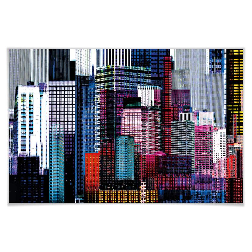 Giant Art® XXL-Poster Grattacieli - 175x115 cm