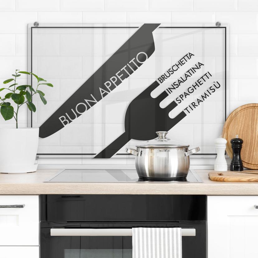 Stænkplade - Buon Appetito