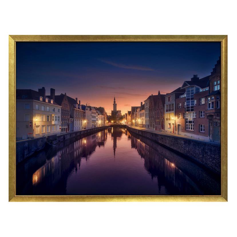 Póster García - Atardecer en Brujas