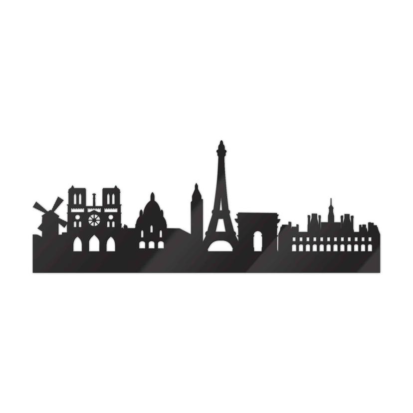 Decori in acrilico – Skyline Parigi