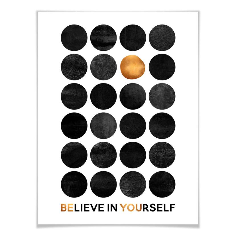 Poster Fredriksson - Believe in Yourself