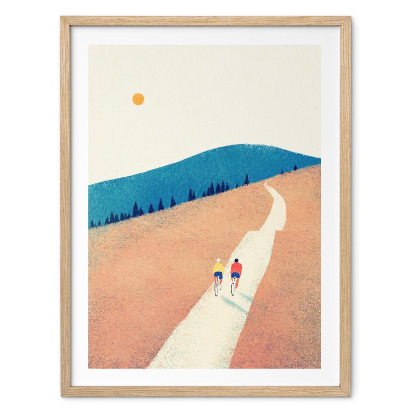 Poster Cykeltur i bergen - Rivers