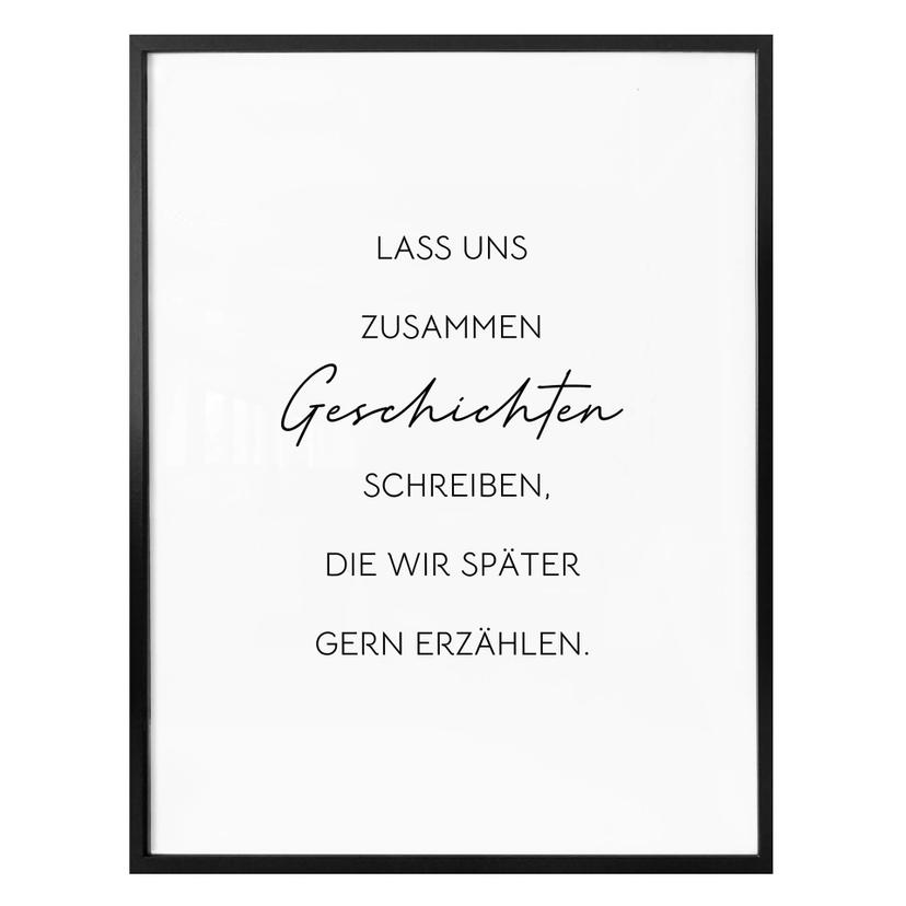 Poster Ecrivons des histoires