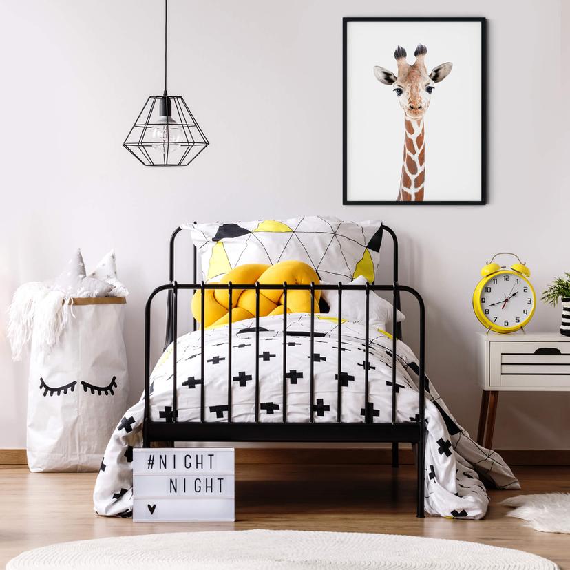 Poster Sisi & Seb - Bébé girafe