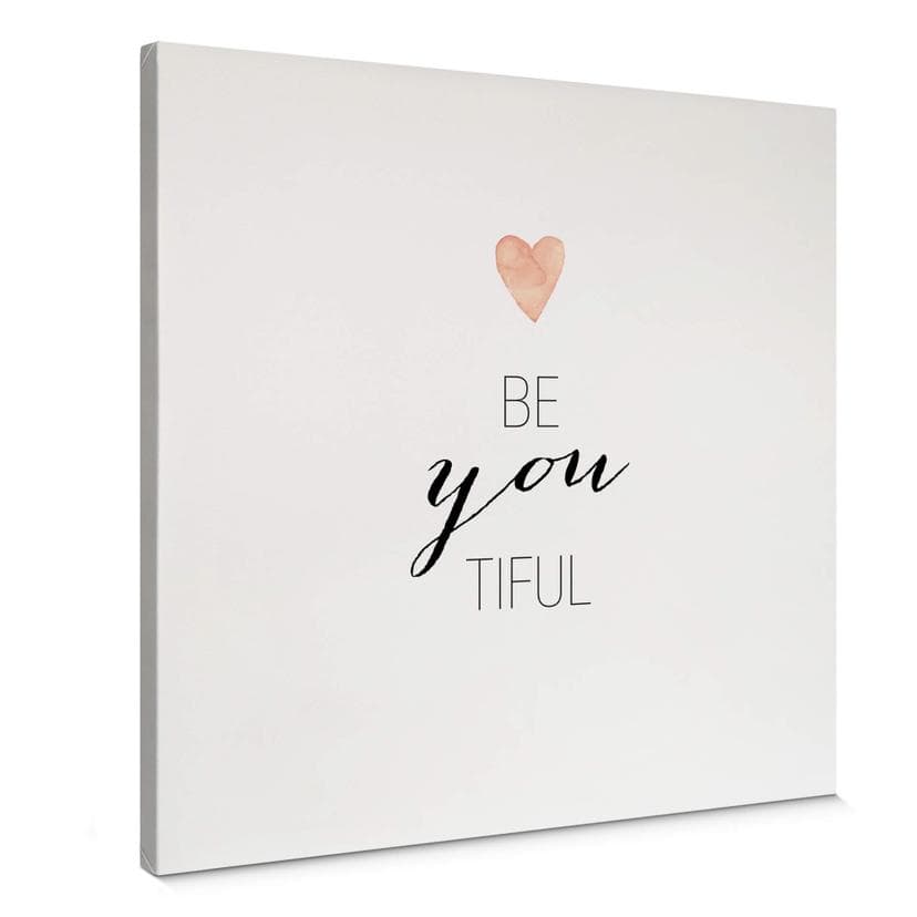 Tableau sur toile Confetti & Cream - Be-you-tiful - Carré