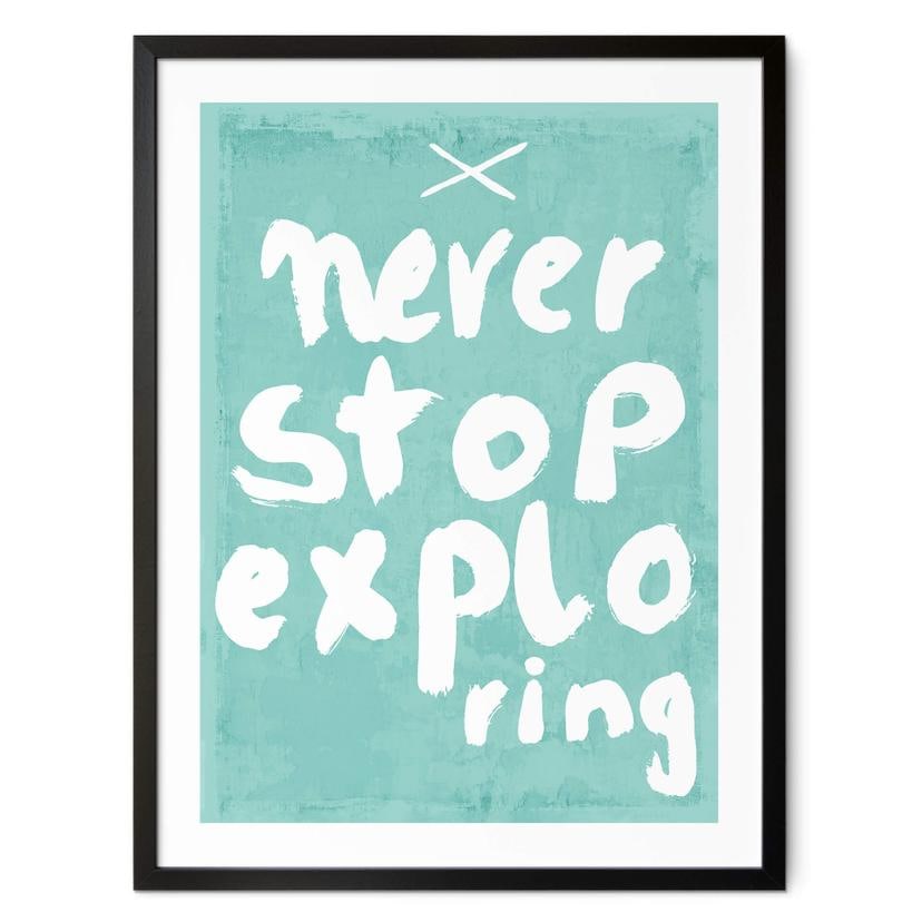 Plakat Treechild - Never Stop Exploring