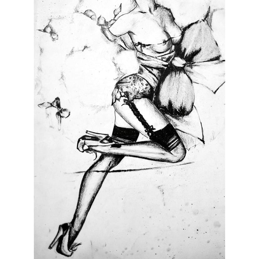 Fotomural Seductora pin-up - 192x260 cm