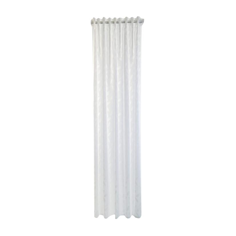 Homing Vorhang mit verdeckten Schlaufen Keela weiß -  2.45 x 1.4 m