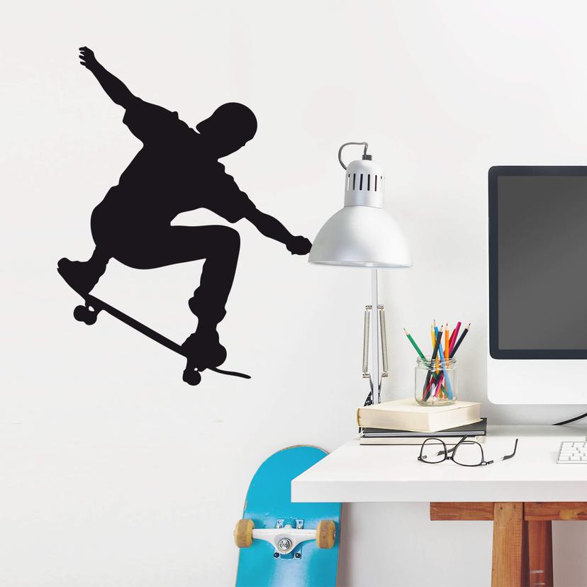 Muursticker Skateboarder 05