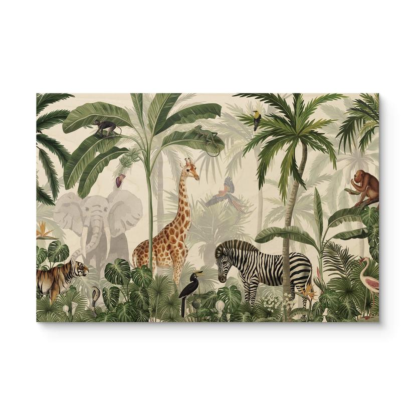 Cuadro de madera Kikki Belle - Jungle Jive