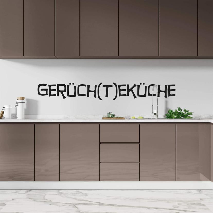 Wandtattoo Gerüchteküche