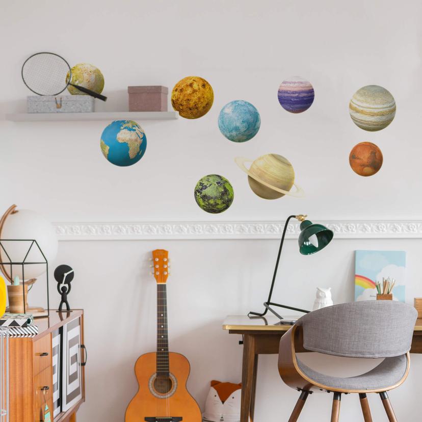 Wallsticker - Michel Agullo - Planetsæt