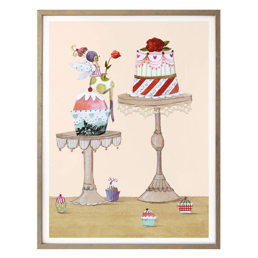 Póster Leffler - Elfo de la tarta