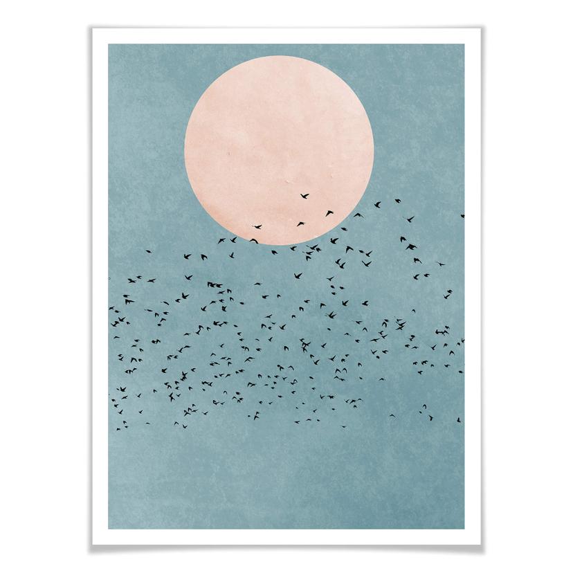 Poster Kubistika - Luna