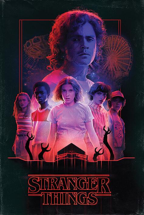 Poster, film poster Stranger Things - Horror 61x91,5 cm