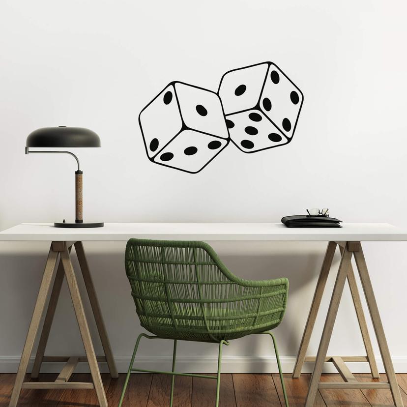 Wallsticker - Terninger