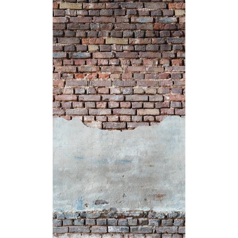 Livingwalls Storie metropolitane THE WALL - Carta da parati effetto pietra