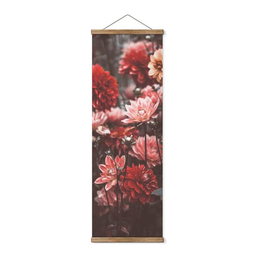 Annie Tekstil plakat - Sommerblomster - Panorama